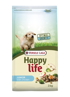 Happy Life (Versele-Laga) Для щенков с курицей (Happy life Junior Chicken) 431040, 10,000 кг, 2200100666