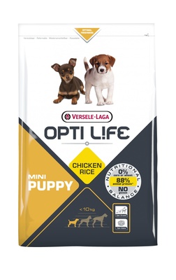 Opti Life (Versele-Laga) Для щенков малых пород с курицей (Opti Life Puppy Mini) 431190, 1,000 кг