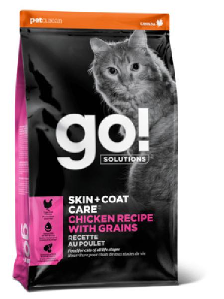 GO! Для Котят и Кошек с Цельной Курицей фруктами и овощами (GO! SKIN + COAT Chicken Recipe for Cats 3220) 3220 3,63 кг 34855