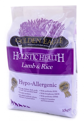 Golden Eagle Ягненок с рисом гипоаллергенный для собак (Hypo-allergenic Lamb&Rice 22/12) 27649, 2,000 кг