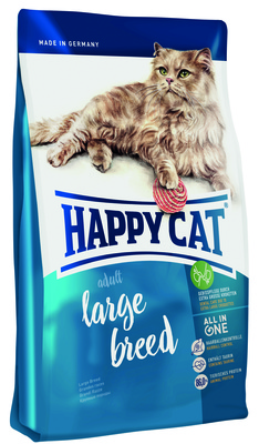 Happy cat Суприм Для кошек крупных пород с ягненком (Adult X-Large), 1,400 кг