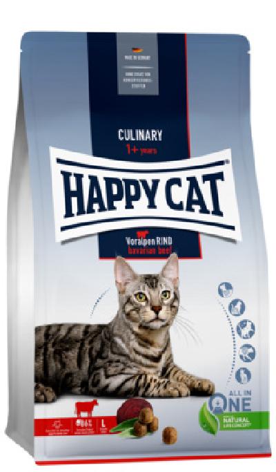 Happy cat Сухой корм для взрослых кошек Альпийская Говядина 70558 1,300 кг 56975, 12600100680