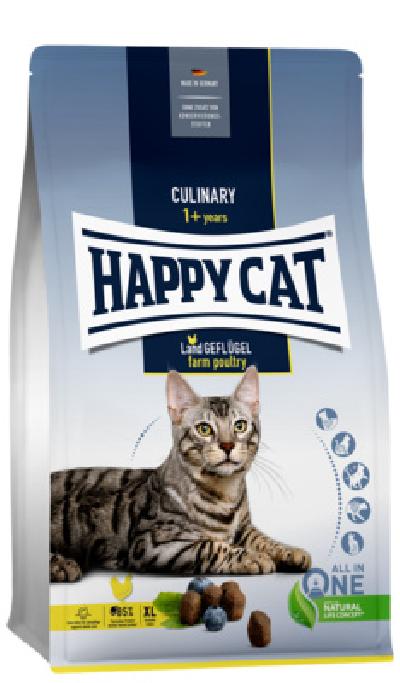 Happy cat Сухой корм для взрослых кошек крупных пород Домашняя Птица 70569 1,300 кг 56978