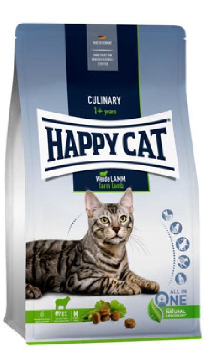 Happy cat Сухой корм для взрослых кошек Пастбищный ягненок 70548 1,300 кг 56982