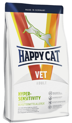 Happy cat Вет.диета для для кошек с пищевой аллергией Hypersensitivity 70310, 1,4 кг , 8800100680