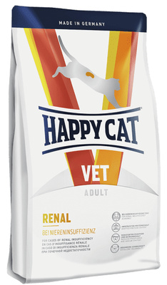 Happy cat Вет.диета для кошек при заболеваниях почек Renal 70316, 1,400 кг, 53008, 53008