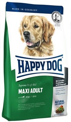 Happy dog Суприм для взр.собак крупных пород от 26 кг (Adult Maxi), 15,000 кг, 2800100682