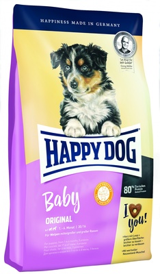 Happy dog Корм для щенков всех пород от 4 недель до 6 мес. 60400 | Baby Original, 10 кг , 3300100682