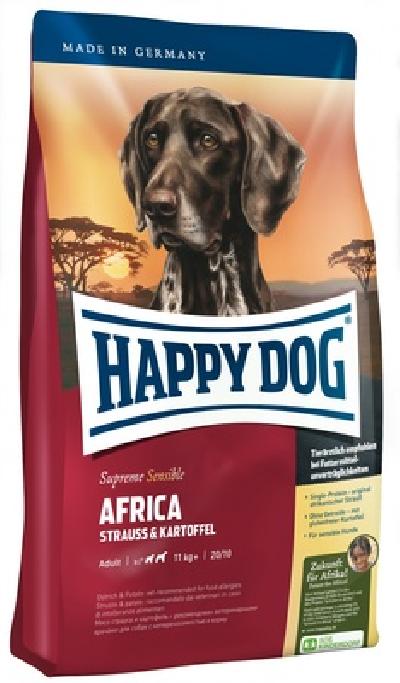 Happy dog Африка: беззерновой корм для собак с  мясом страуса (Africa) 12,500 кг 12040, 3400100682