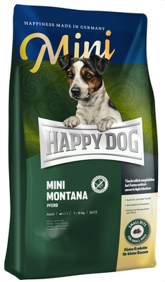 Happy dog ВИА  Монтанадля собак малых пород с кониной 35193, 1,000 кг
