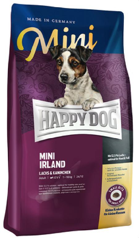 Happy dog Сухой корм  Ирландия для собак мелких пород весом до 10 кг с лососем и кроликом  60112 1,000 кг 43395, 6900100682