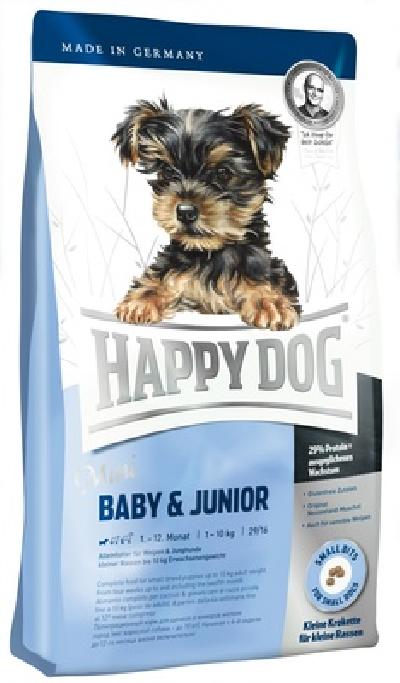 Happy dog Для щенков малых пород: до 9-12мес. (Mini  baby Junior 29) 4,000 кг 12018, 700100682