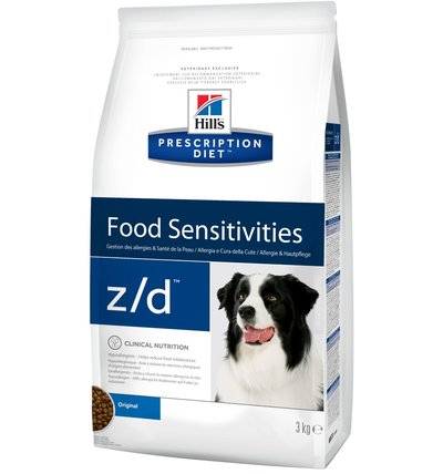 Hills Prescription Diet Сухой корм для собак ZD лечение острых пищевых аллергий 605755 3,000 кг 11271, 1400100684