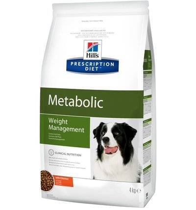 Hills Prescription Diet Сухой корм для собак Metabolic улучшение метаболизма (коррекция веса) 2098R 605944 4,000 кг 15568