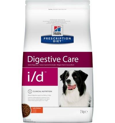 Hills Prescription Diet Сухой корм для собак iD лечение ЖКТ (Intestinal) 8652U, 2 кг 