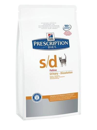 Hills Prescription Diet Сухой корм для кошек Sd лечение мочекаменной болезни (МКБ) 9189U, 1,5 кг 