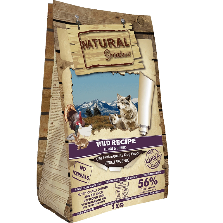 Natural Greatness Wild Recipe сухой корм для собак 2 кг, ASK99WR02