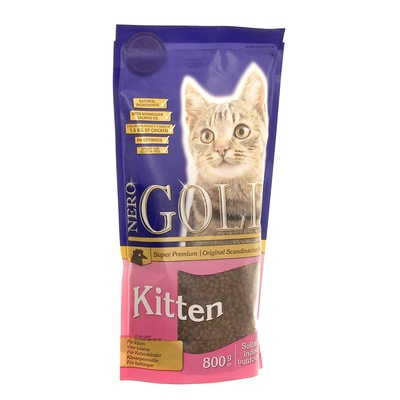 NERO GOLD super premium Для Котят с Курицей (Kitten Chicken 3422) | Kitten Chicken 3422, 0,8 кг 