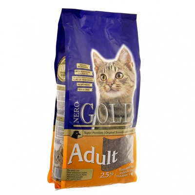 NERO GOLD super premium Для Кошек с Курицей (Cat Adult Chicken 32/18), 0,800 кг