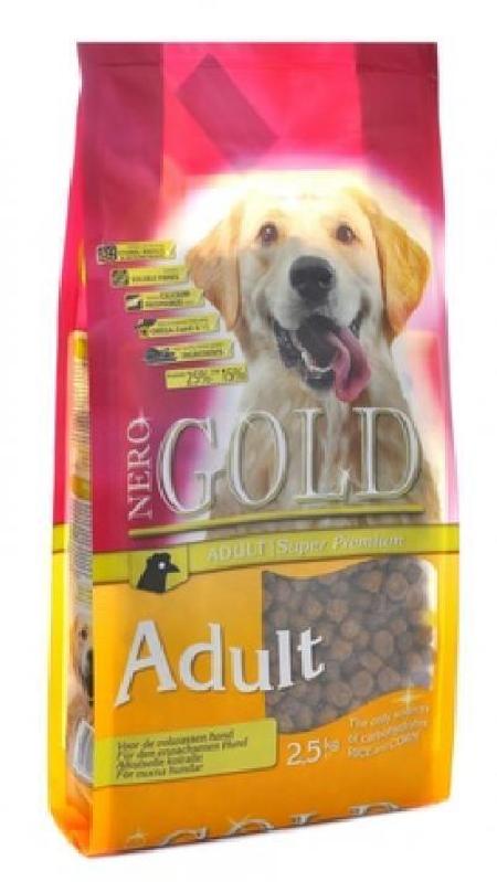 NERO GOLD super premium Для Взрослых собак: Курица и рис (Adult), 12 кг, 10209