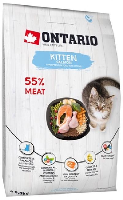 Ontario Для котят с лососем (Ontario Kitten Salmon) 213-10075 2,000 кг 33917