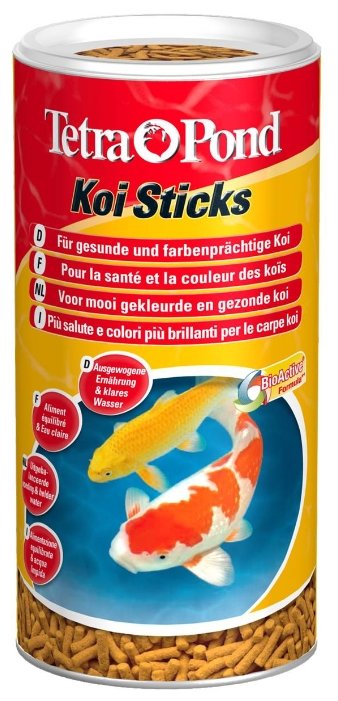 Корм для прудовых рыб TetraPond Koi Sticks 4 L 