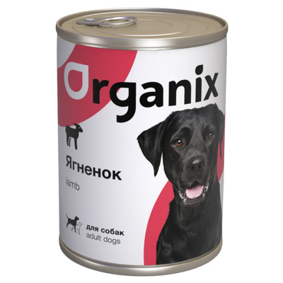 Organix консервы Консервы для собак с ягненком. 23нф21 0,410 кг 18069