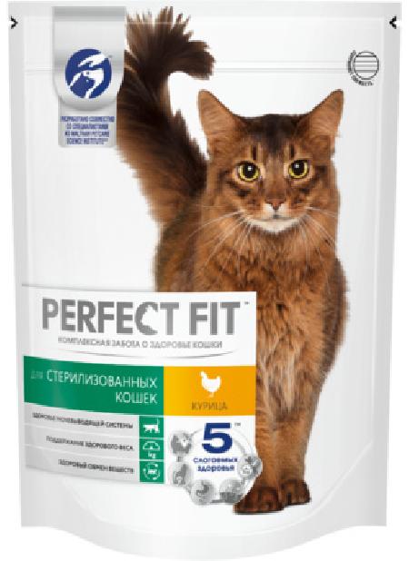 Perfect Fit Сухой корм для стерилизованных кошек с курицей 10205510 10,000 кг 36131, 2300100708