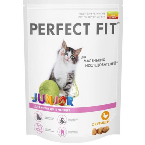 Perfect Fit Сухой корм для котят, с курицей (PERFECT FIT Junior Ck 16*190g) 10162101/10172967, 0,190 кг