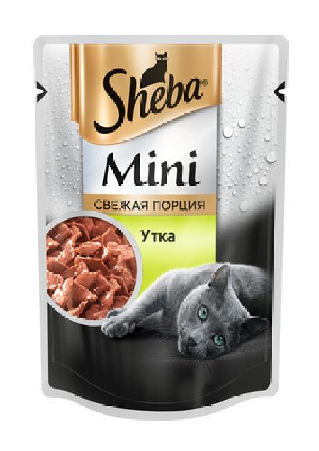 Sheba Паучи для кошек мини-порция с уткой 10170435  10231655, 0,05 кг, 25323