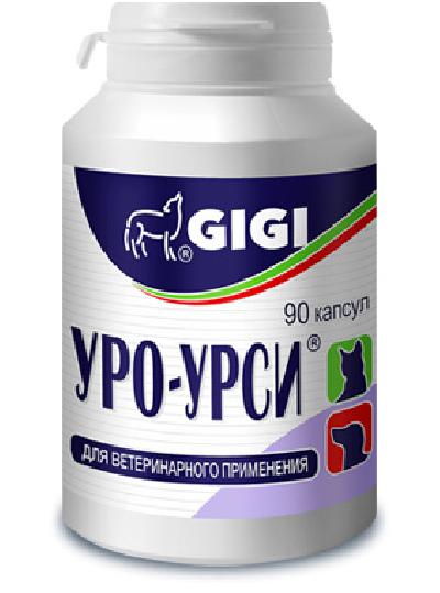 GIGI Уро-Урси №90, профилактика и лечение заболеваний мочеполовой системы у кошек и собак 7256, 0,376 кг 