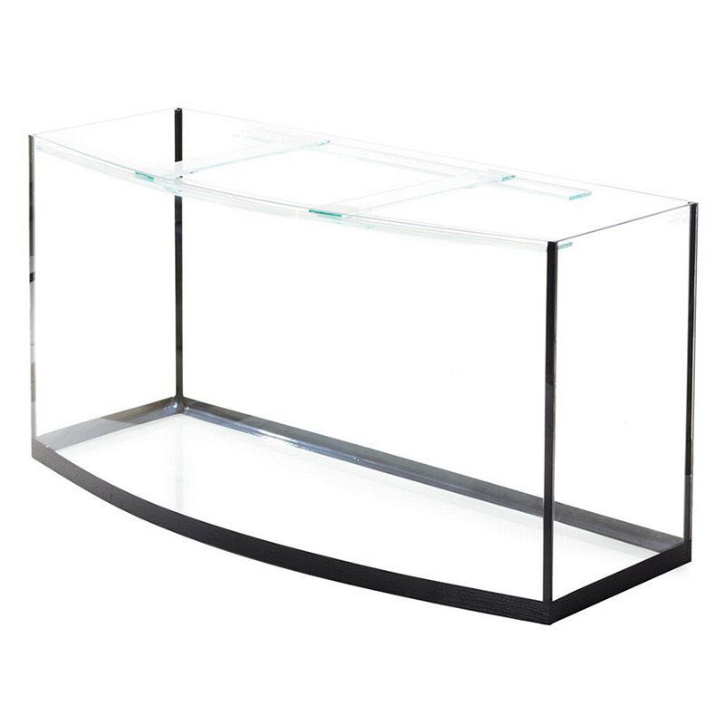 Аквариум AquaPlus Ф170 (100х40х50 см) стекло: стенки 6 мм, дно 8 мм, 170л., фигурный, с аквариумным ковриком