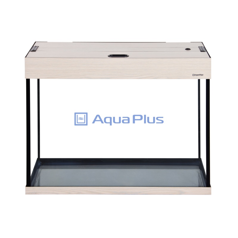 Аквариум AquaPlus LUX П100 выбеленный дуб (700х300х560-6) прямоугольный, 96л., с лампами Т8 2х18 Вт., 212088