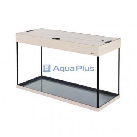 Аквариум AquaPlus LUX П150 выбеленный дуб (900х350х560-6) прямоугольный, с лампами Т8 2х25 Вт. , 210749