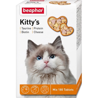 Beaphar ВВА Комплекс витаминов для кошек (Kittys Mix),180шт. (12506) 0,151 кг 20521