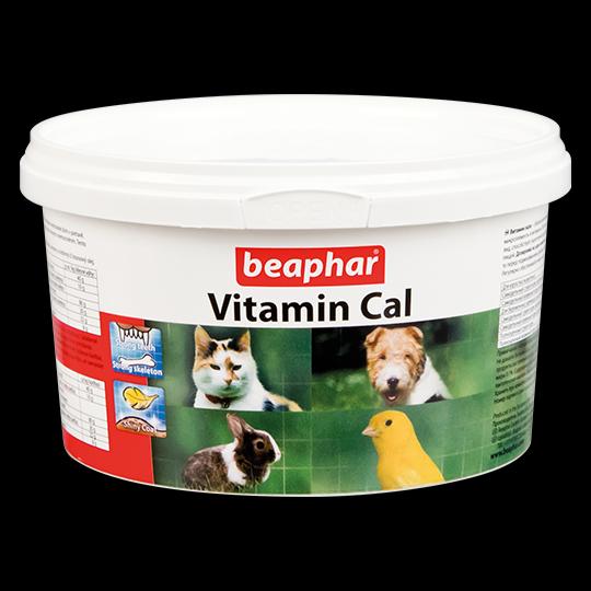 Beaphar Vitamin Cal кормовая добавка для собак, кошек, грызунов и птиц, для иммунитета 250 гр
