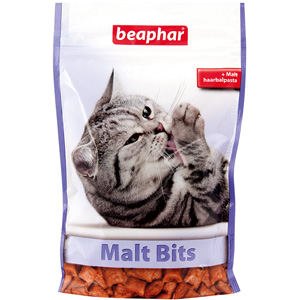 Beaphar лакомство для кошек и котят, подушечки с мальт-пастой 150 гр