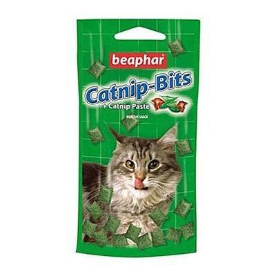 Beaphar Лакомство для кошек с кошачьей мятой (Catnip Bits) 75шт. (12623) | Catnip Bits 0,035 кг 20528