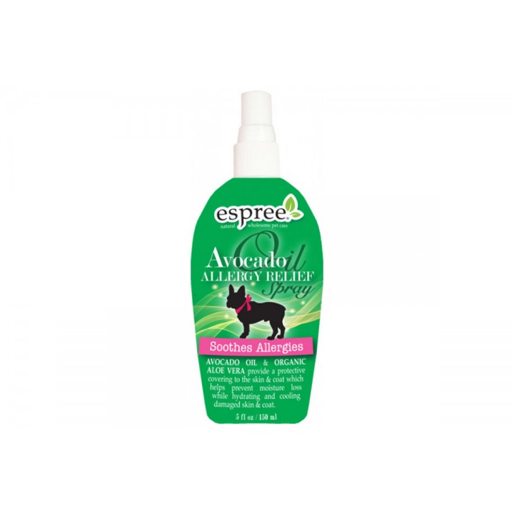 ESP01783 Средство для восстановления шерсти и кожи, с маслом авокадо, для собак. Avocado Oil Allergy Relief, 148 ml   
