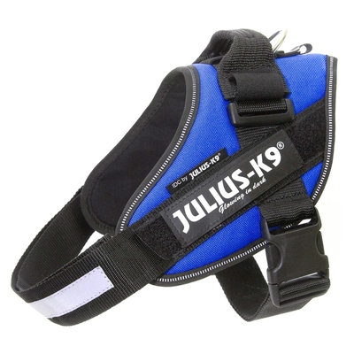 JULIUS-K9 шлейка для собак IDC®-Powerharness 2 (71-96см 28-40кг), синий