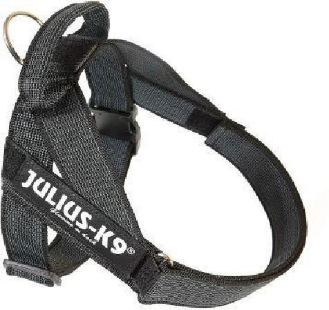 JULIUS-K9 шлейка для собак Ремни Color & Gray IDC® 0 (57-74см  14-25кг), черный