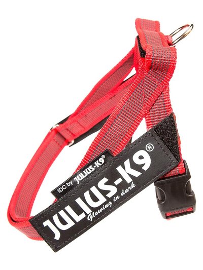 JULIUS-K9 шлейка для собак Ремни Color & Gray IDC® 1 (61-80см  23-30кг), красный