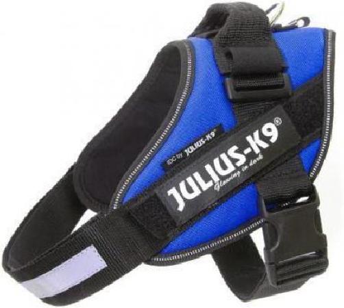 JULIUS-K9 шлейка для собак IDC®-Powerharness 1 (63-85см 23-30кг), синий