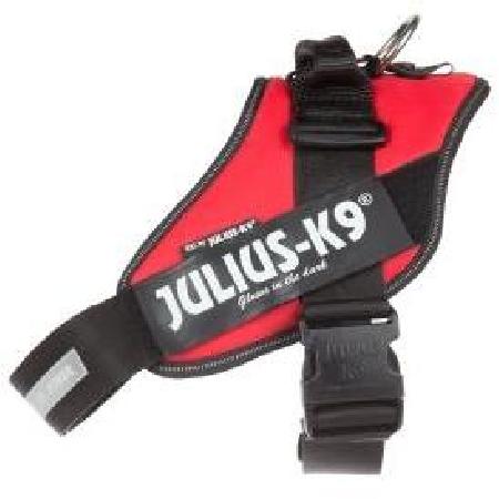 JULIUS-K9 шлейка для собак IDC®-Powerharness 3 (82-115см 40-70кг), красный