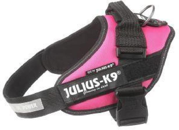 JULIUS-K9 шлейка для собак IDC®-Powerharness 3 (82-115см 40-70кг), темно-розовый