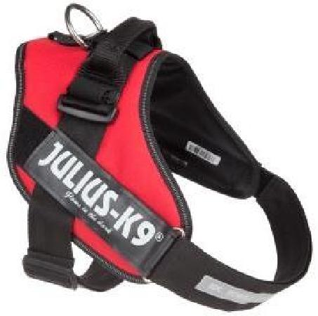 JULIUS-K9 шлейка для собак IDC®-Powerharness 2 (71-96см/ 28-40кг), красный