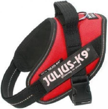 JULIUS-K9 шлейка для собак IDC®-Powerharness Mini (49-67см 7-15кг) красный