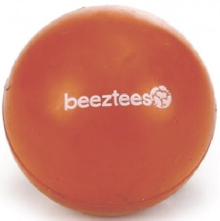 Beeztees 625900 Игрушка для собак Мяч, литая резина, оранжевый 4,5см