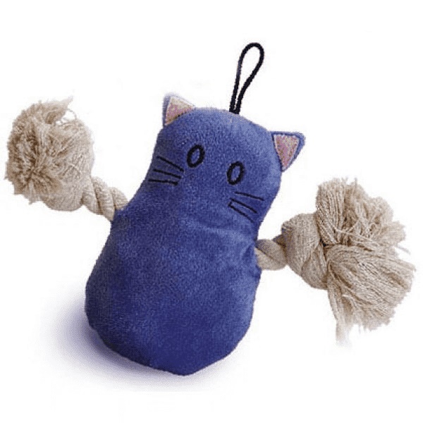 GiGwi Игрушка Кот с пищалкой ткань пластик 0,116 кг 41376