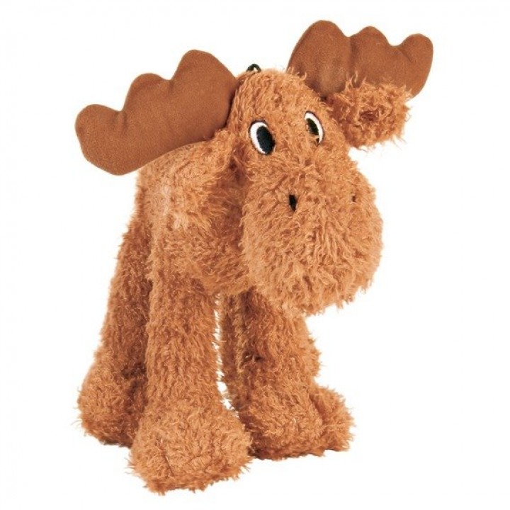 Trixie Лось мягкая игрушка для собак плюш коричневый 15 см